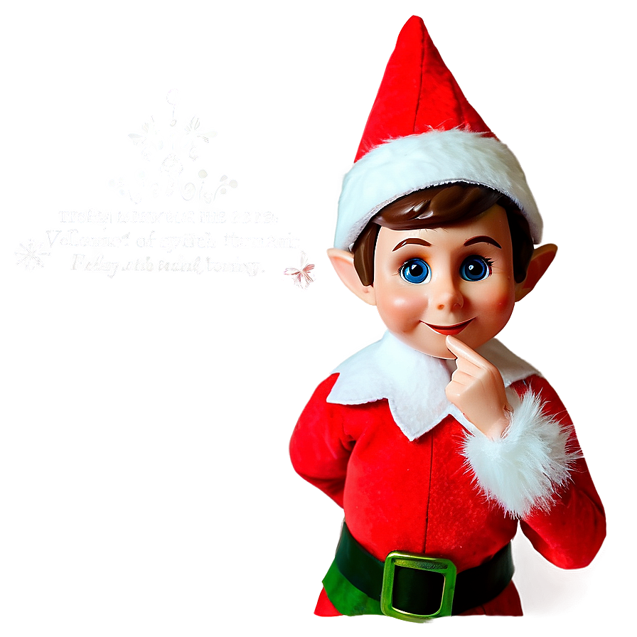 Elf On The Shelf Welcome Png Ihk