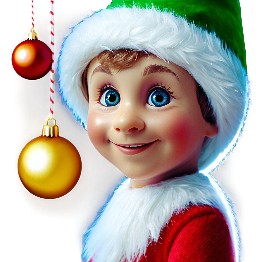 Elf Shelf Christmas Cheer Png 05242024