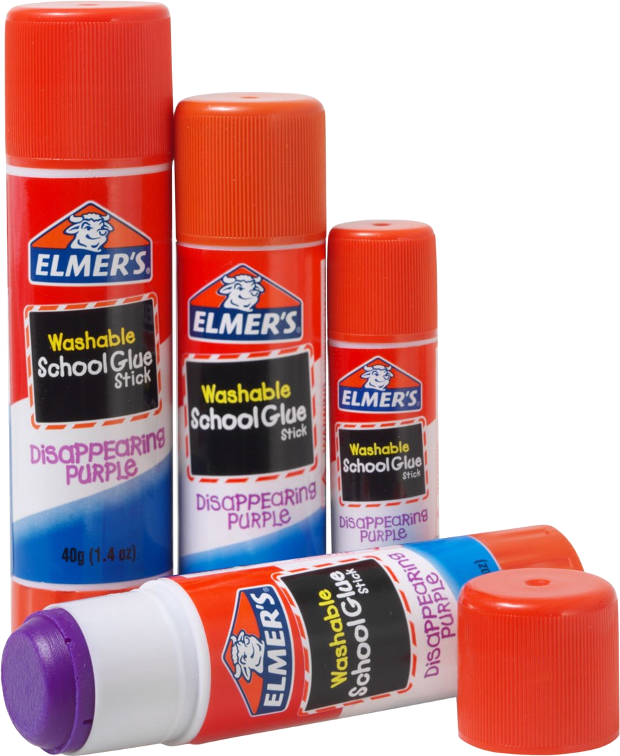 Elmers Disappearing Purple Glue Sticks