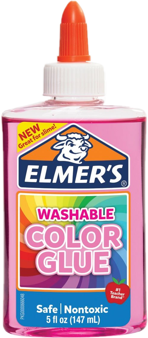 Elmers Washable Color Glue Bottle