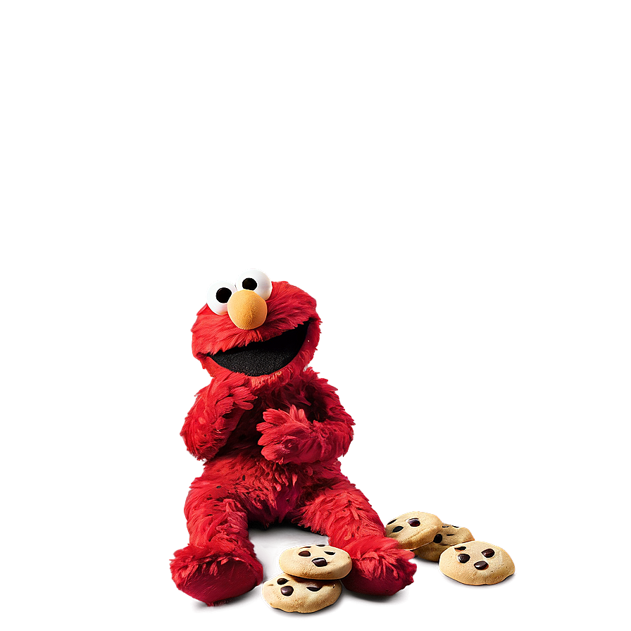 Elmo Eating Cookies Png Dqa