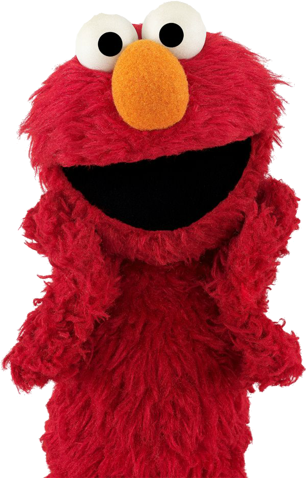 Elmo Portrait Sesame Street Character