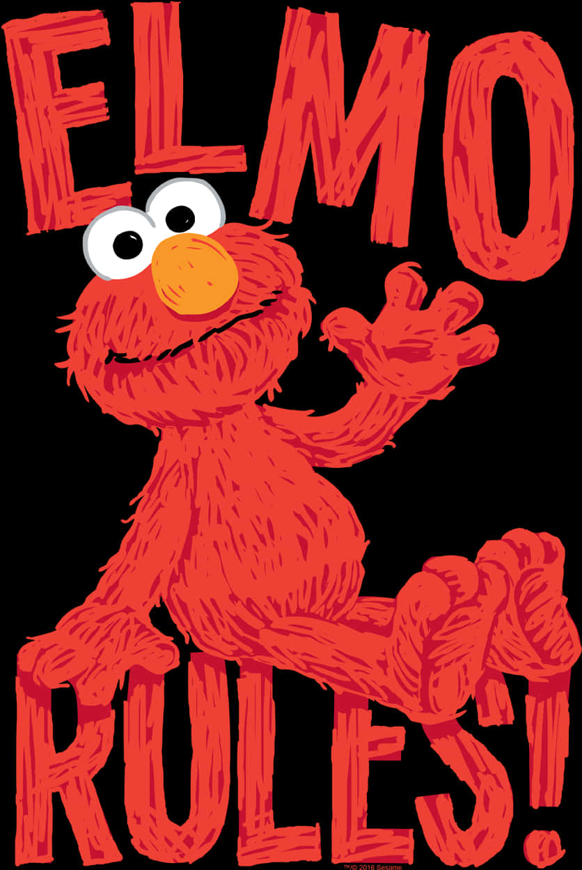 Elmo Rules Graphic