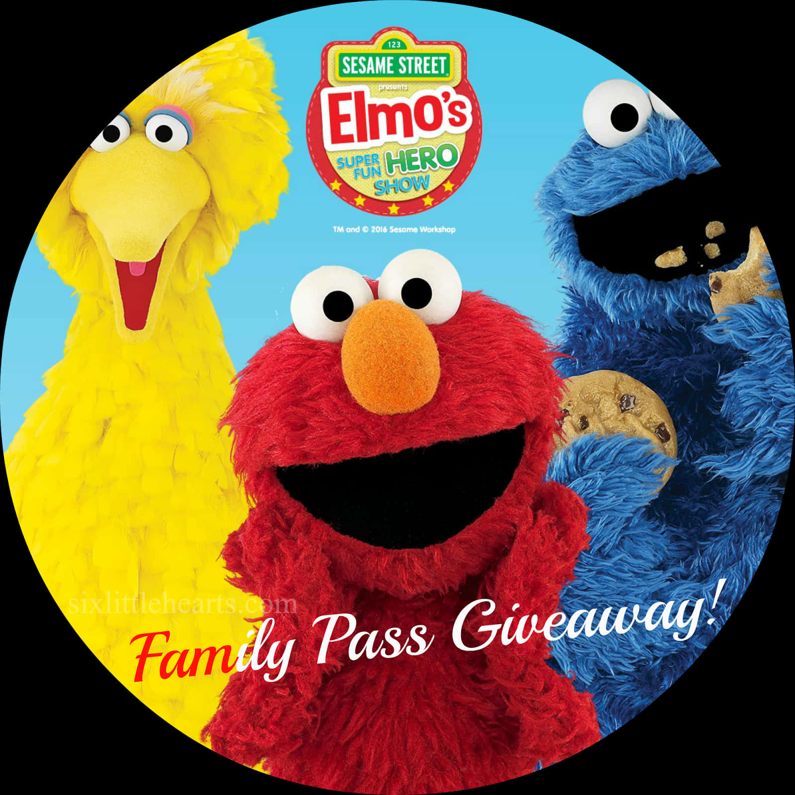 Elmos Super Hero Fun Show Family Pass Giveaway