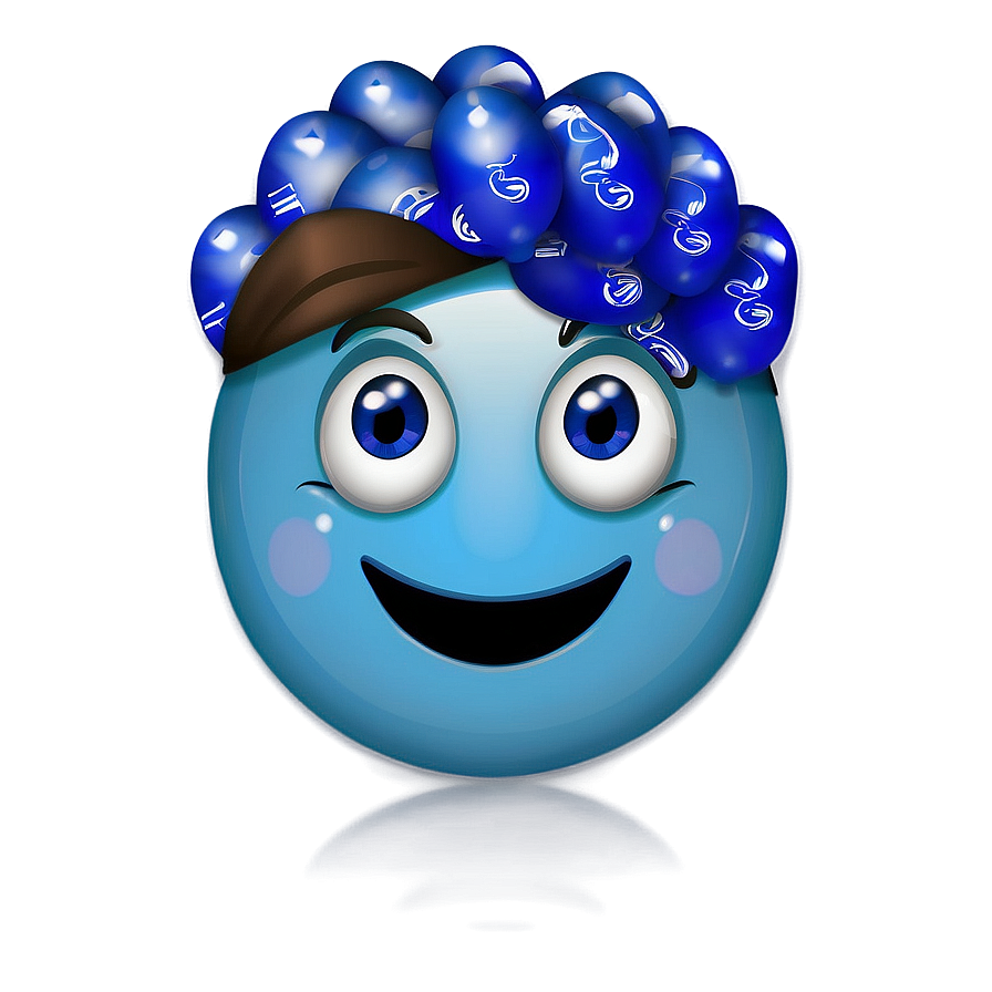 Eloquent Blue Emojis Png Series Lcg70