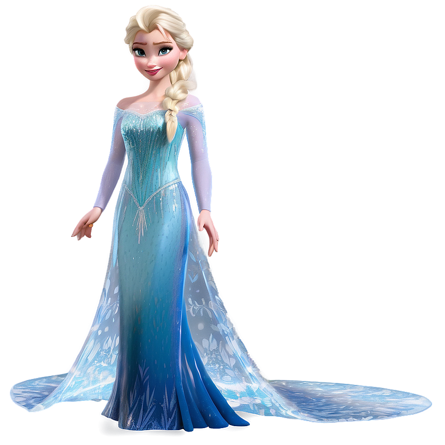 Elsa's Ice Dress Frozen Png Mqp85