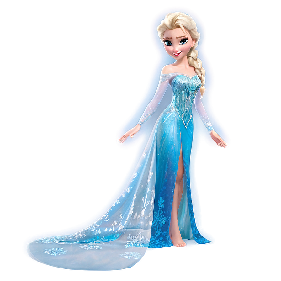 Elsa Transforming Dress Png Jqg