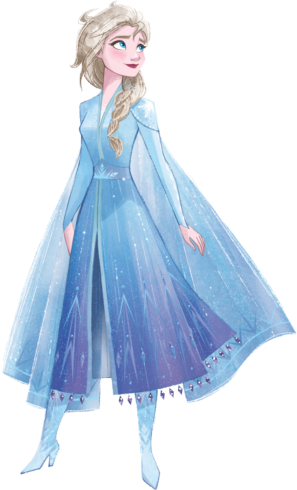 Elsain Blue Frozen Outfit