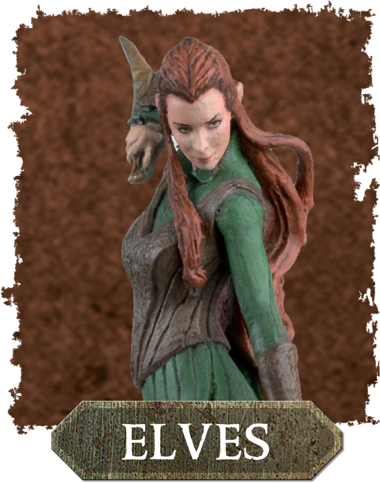 Elven Warrior Fantasy Figurine