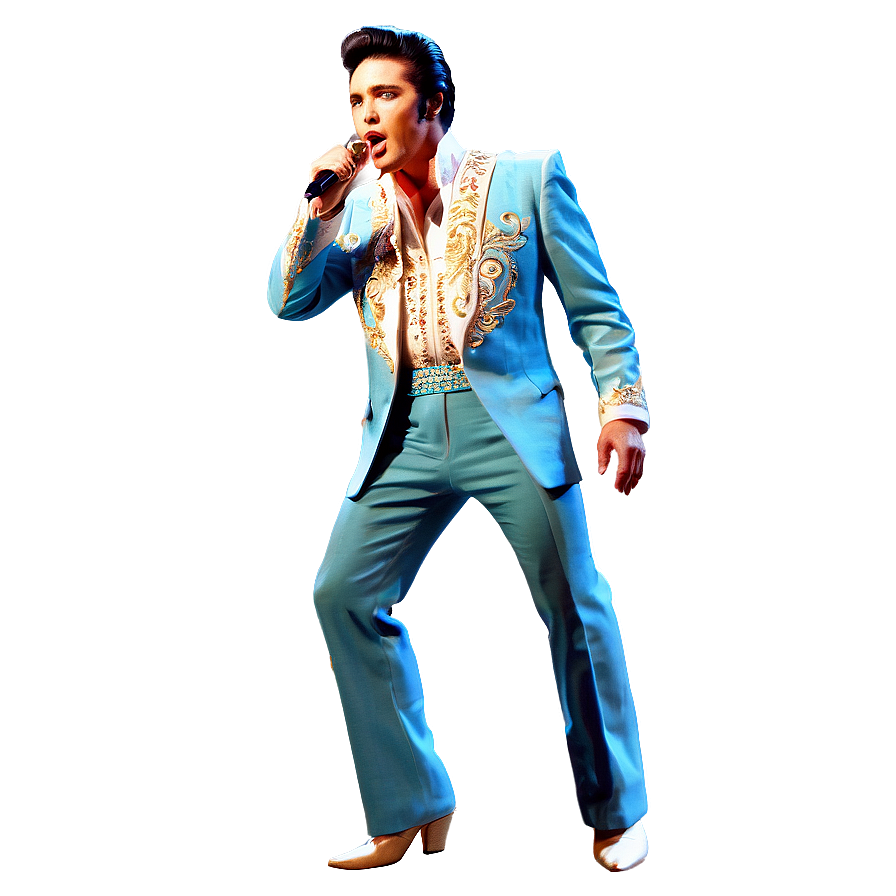 Elvis Presley Gospel Singer Png 06112024