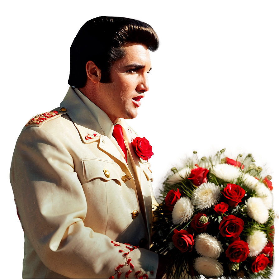 Elvis Presley's Wedding Png 42