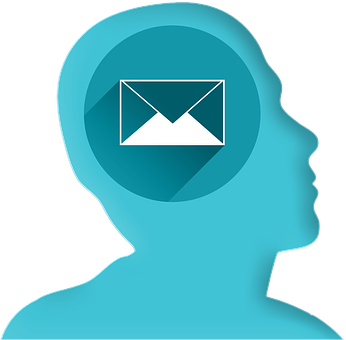 Email Communication Concept Icon