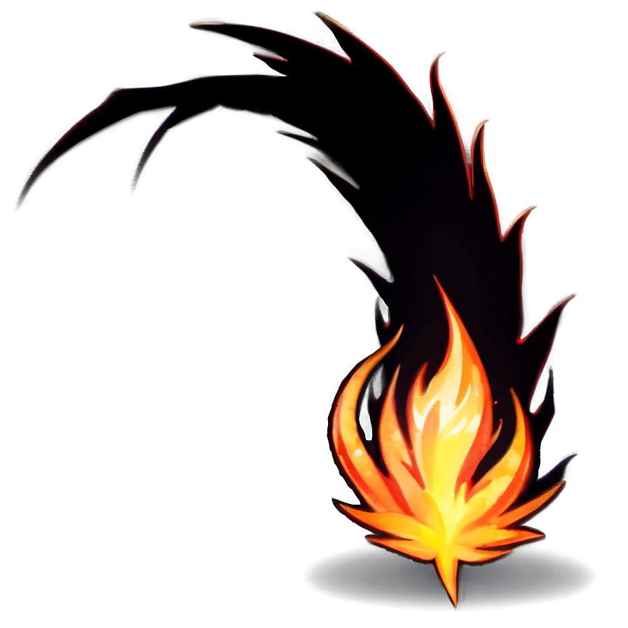 Ember Glow Anime Fire Png 69