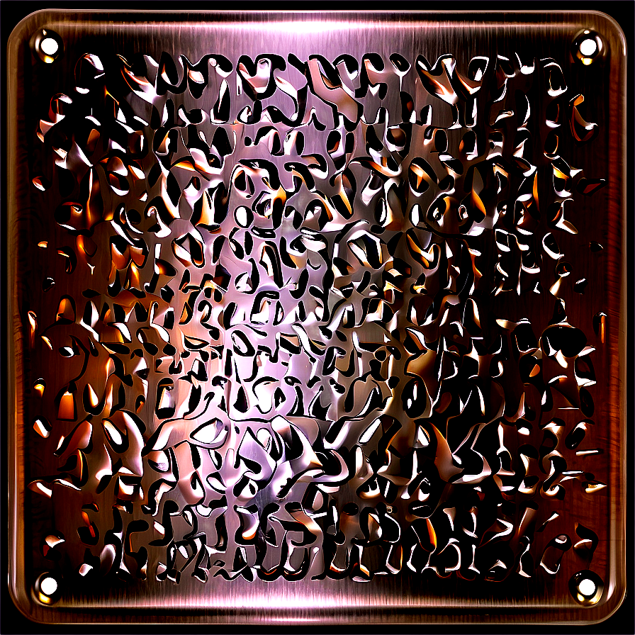 Embossed Metallic Plate Png Sdh98