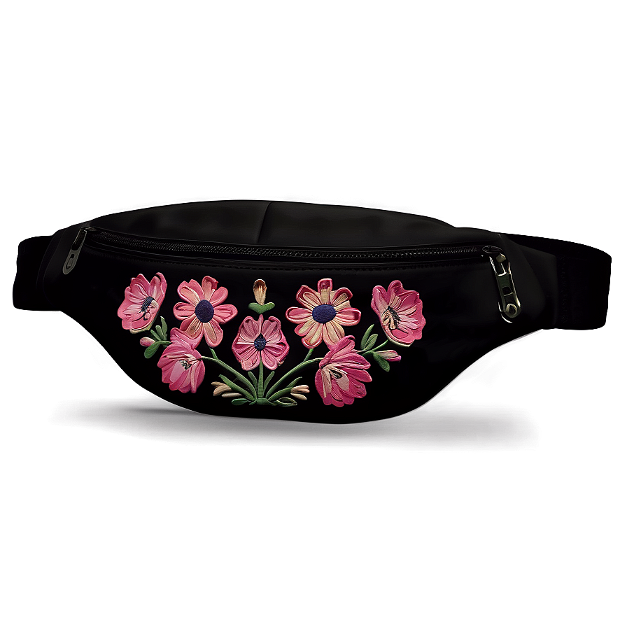 Embroidered Fanny Pack Png 68