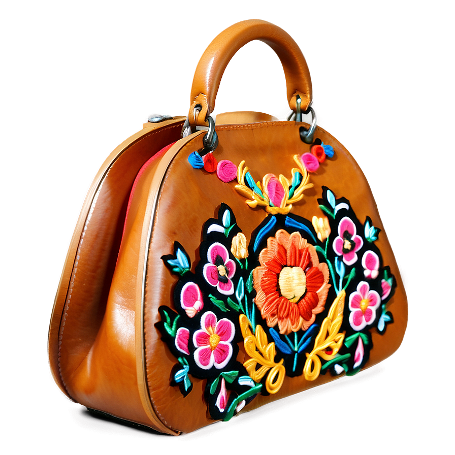 Embroidered Handbag Png 62