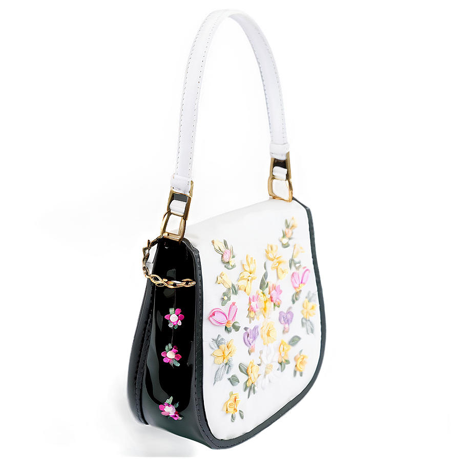 Embroidered Handbag Png 91