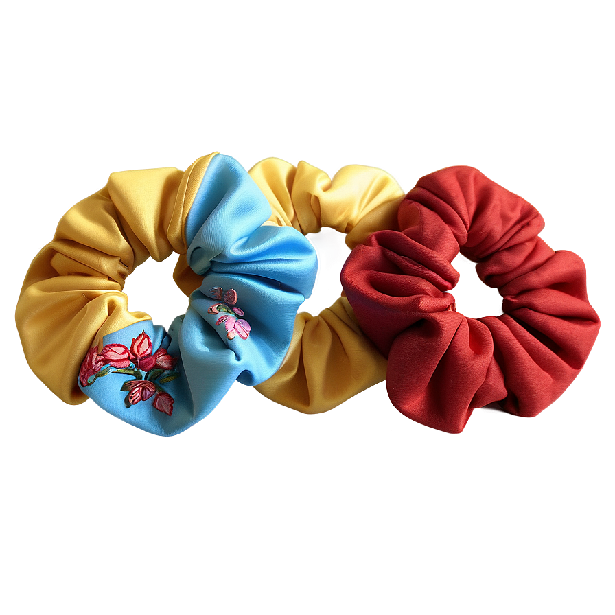 Embroidered Scrunchie Png 92