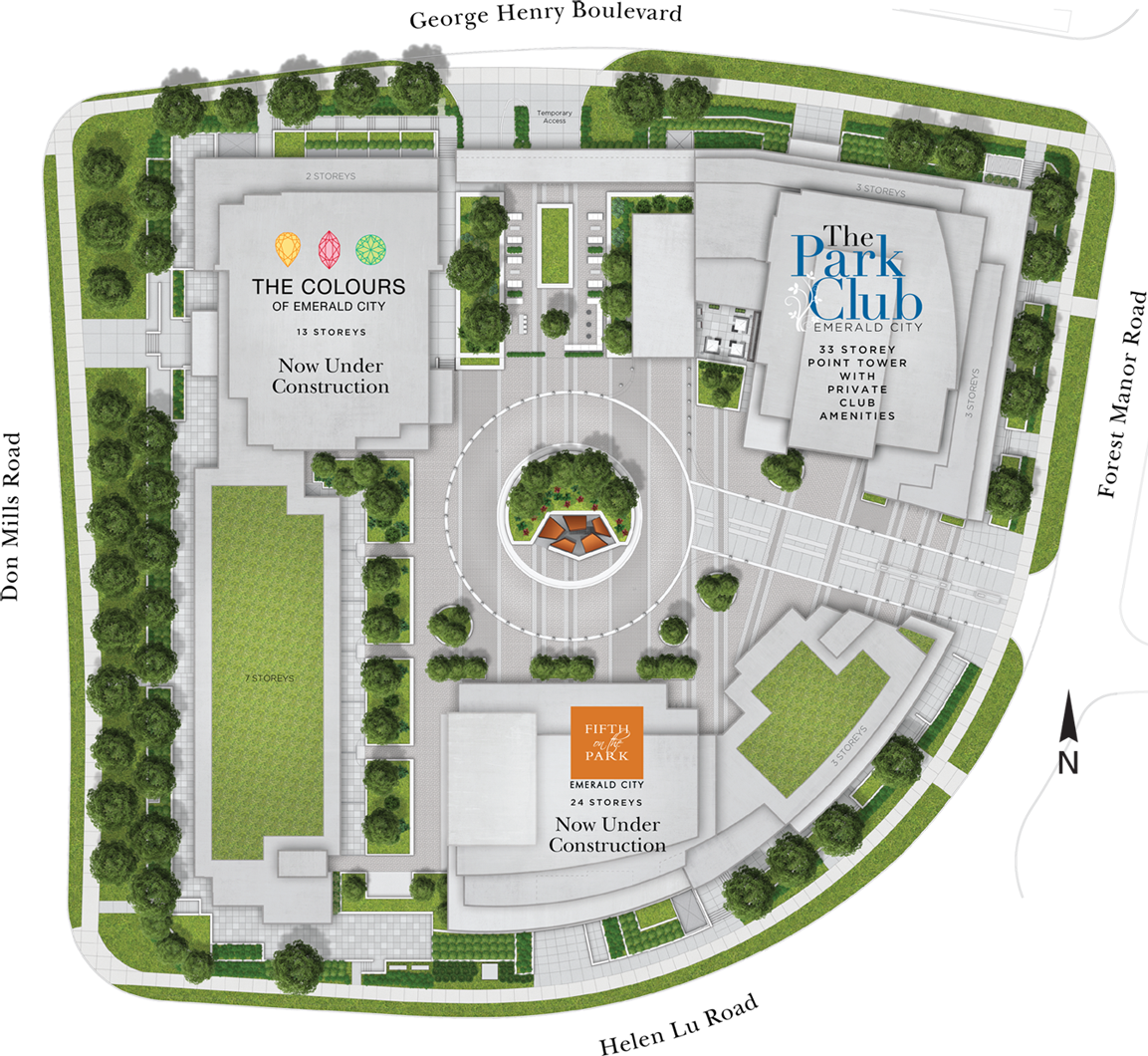 Emerald City Construction Site Plan