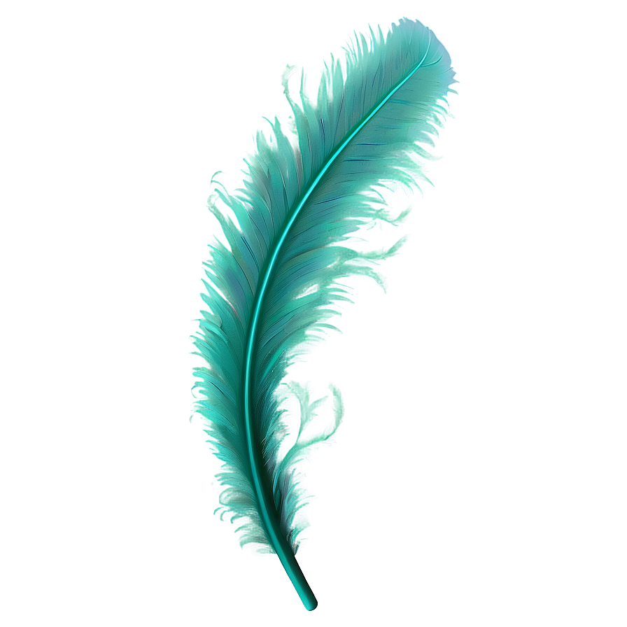 Emerald Feather Plume Png Uar