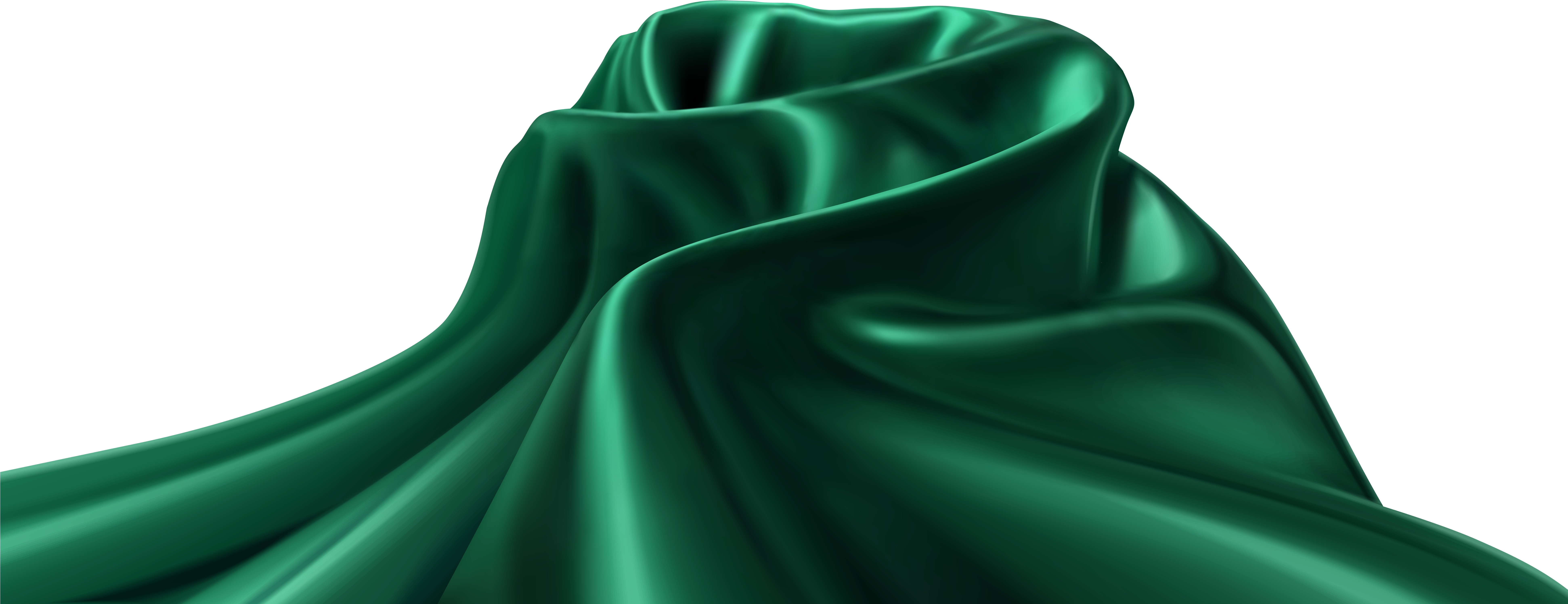 Emerald Satin Texture