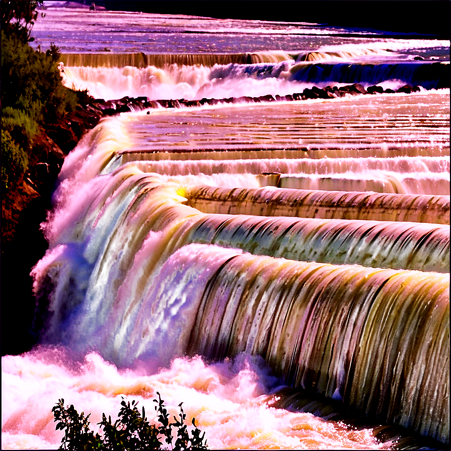 Emergency Spillway Action Dam Png 06292024