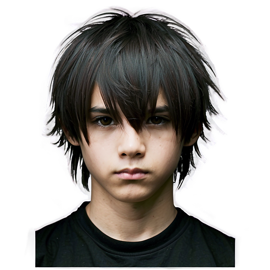 Emo Boy Hair Png 75