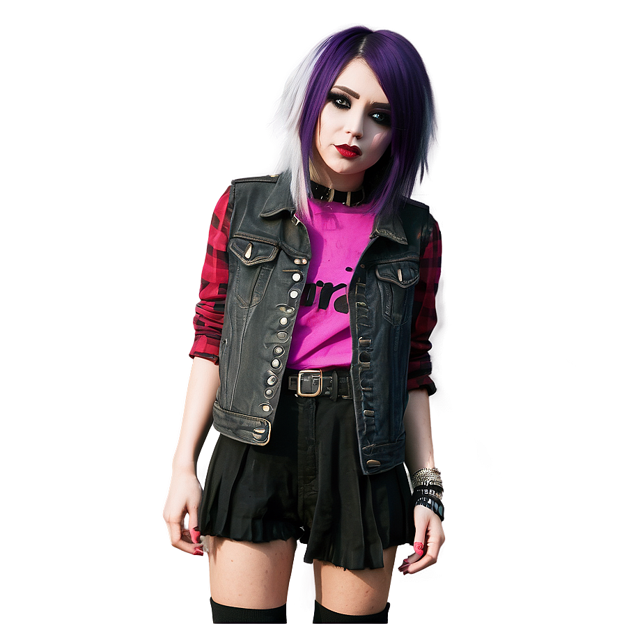 Emo Fashion Outfit Png 05212024