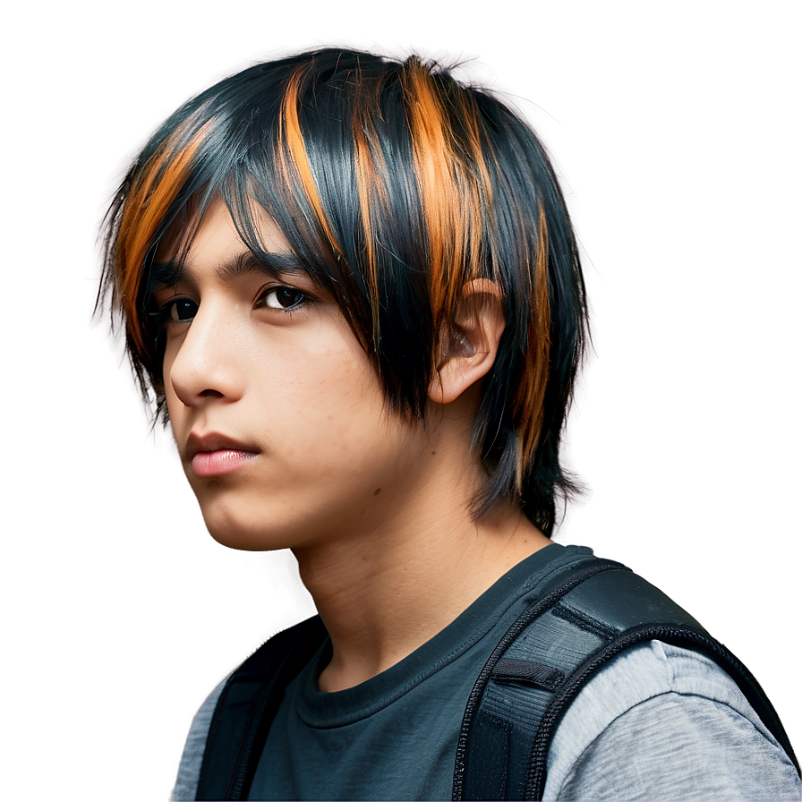 Emo Hair For Boys Png 05252024