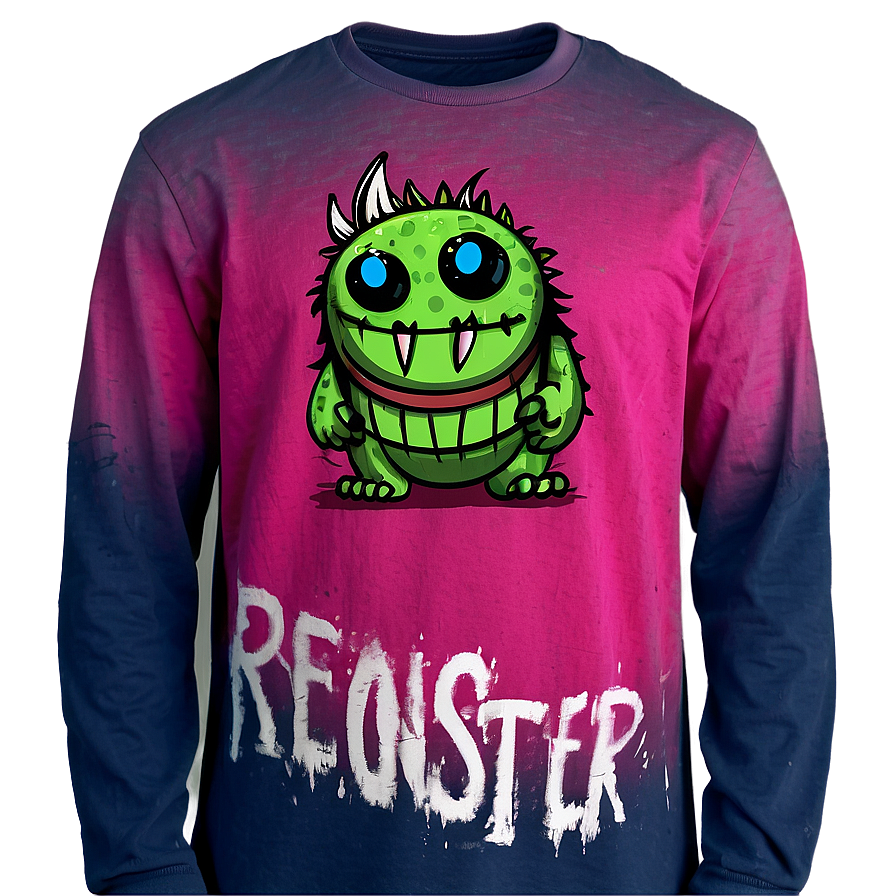 Emo Monster Shirt Png 71