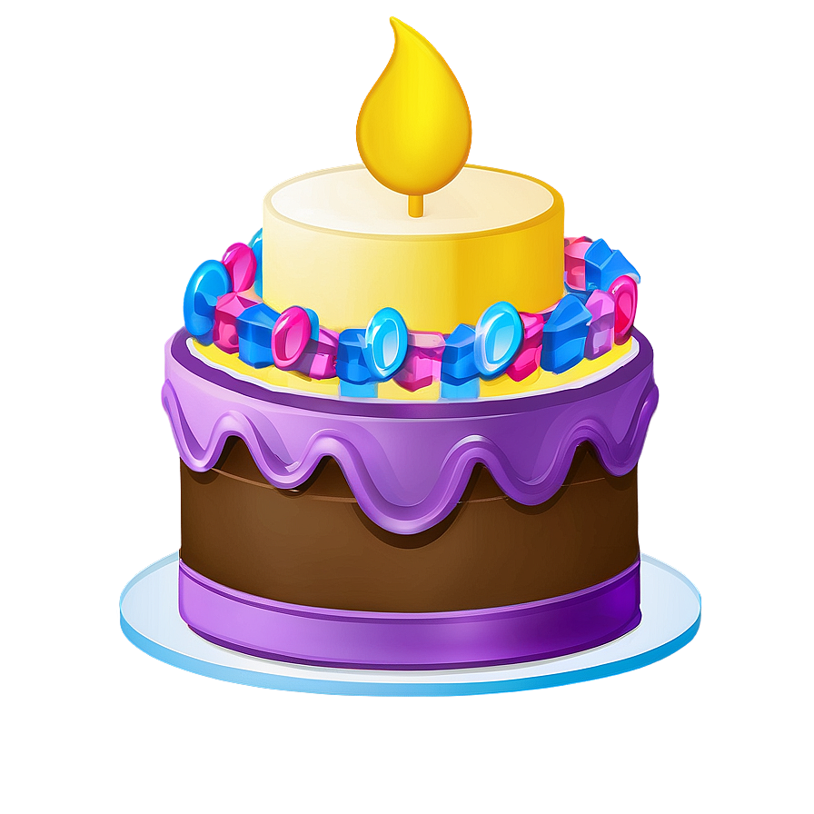 Emoji Birthday Cake Png 06262024 Image