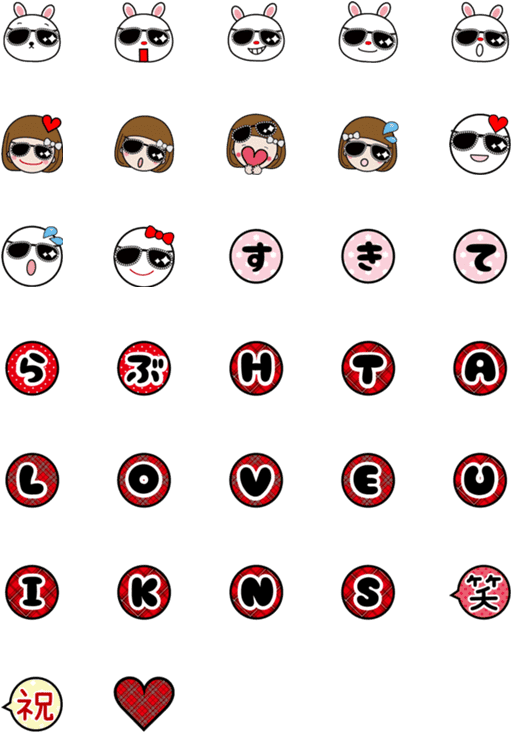 Emoji_ Collection_with_ Sunglasses