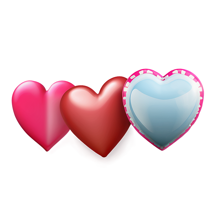 Emoji Hearts And Kisses Png 83