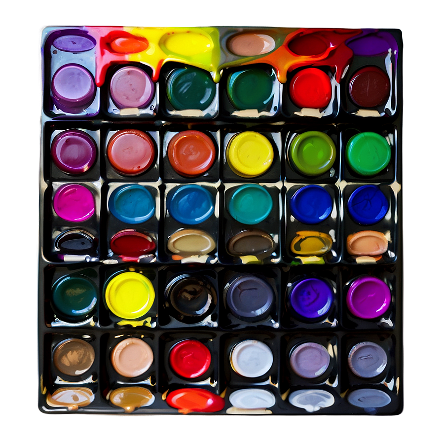 Empty Art Palette Png 06212024