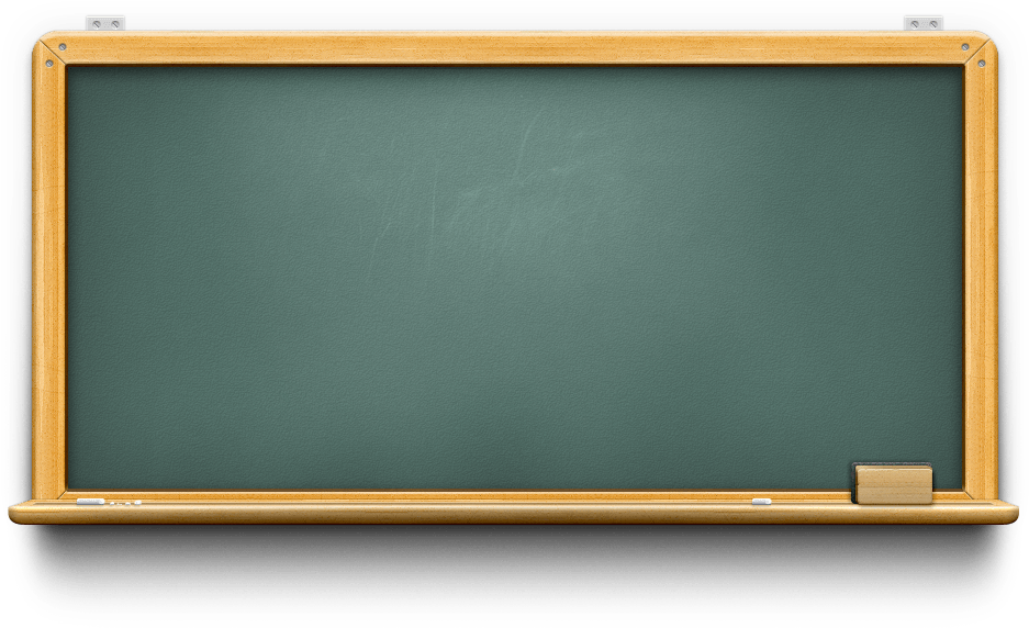 Empty Classroom Blackboard