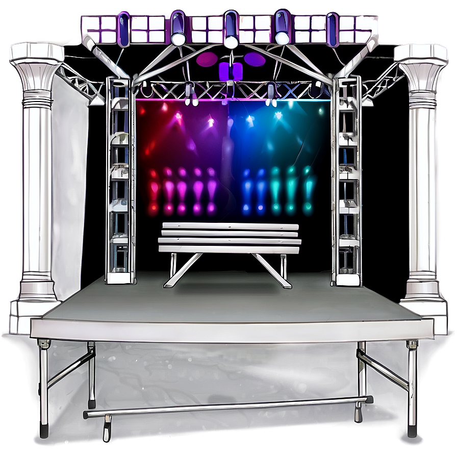 Empty Concert Stage Png 41