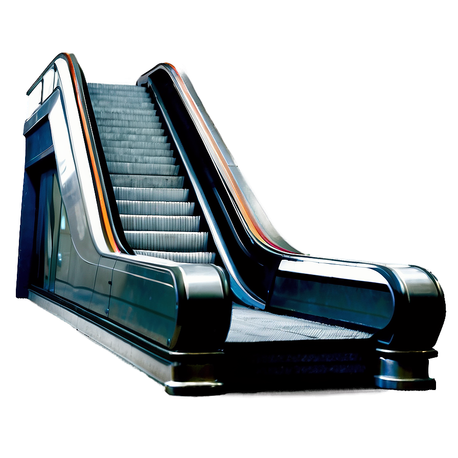 Empty Escalator At Night Png Hst