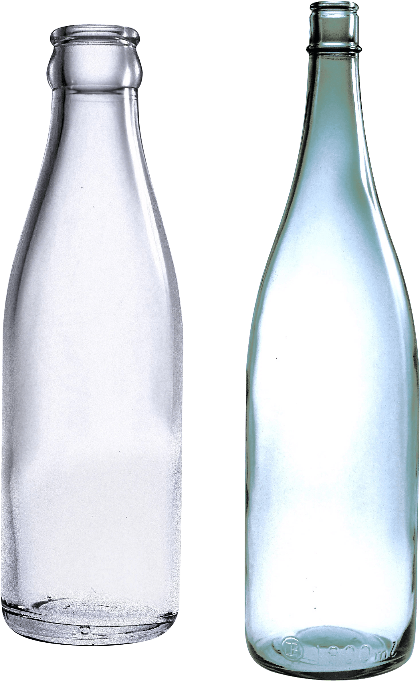 Empty Glass Bottles