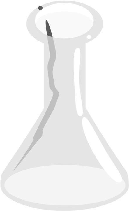 Empty Laboratory Flask