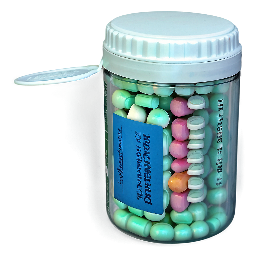 Empty Pill Container Png Spt