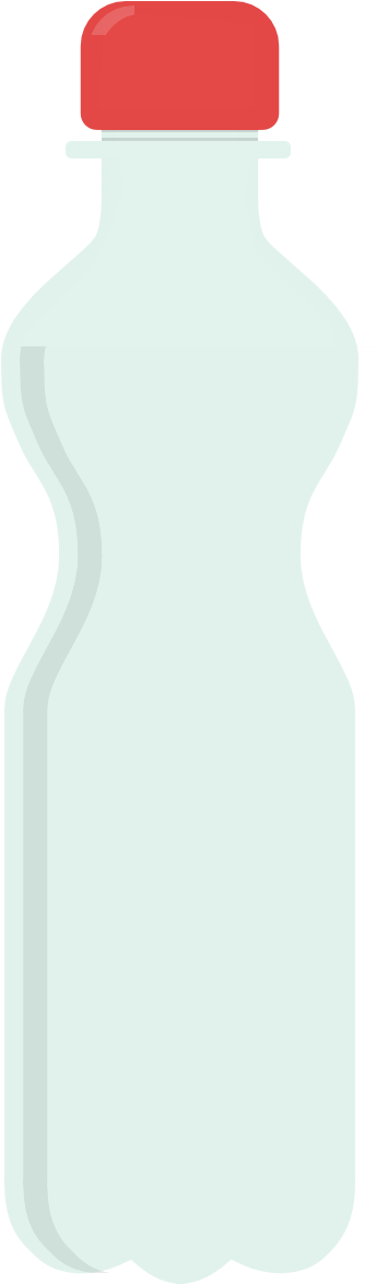 Empty Plastic Bottle Icon