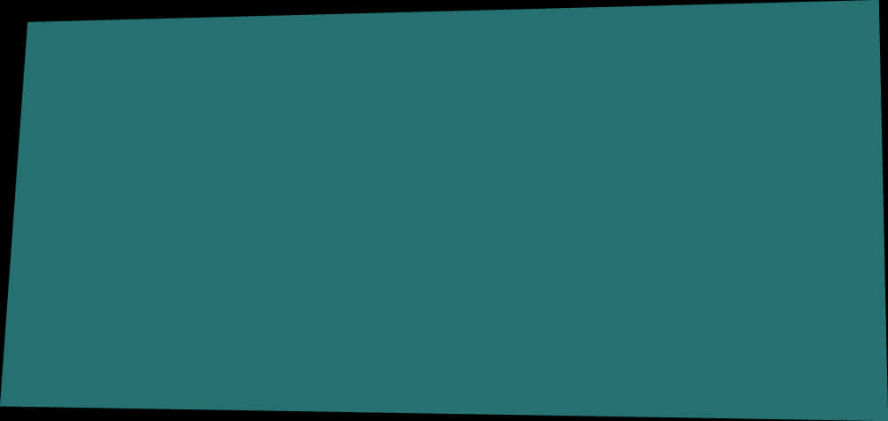 Empty Teal Rectangle