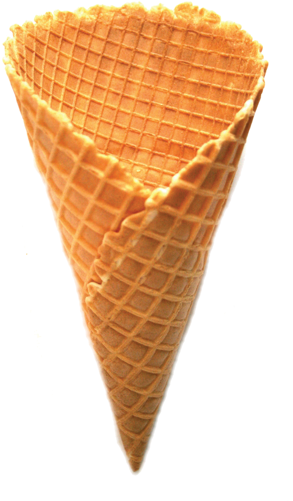 Empty Waffle Ice Cream Cone.png