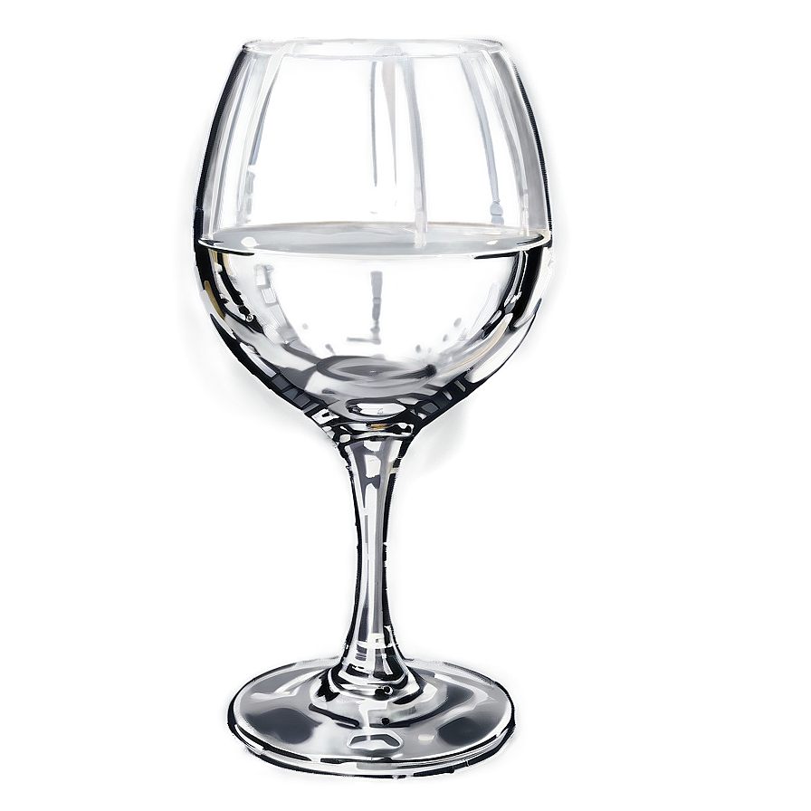 Empty Wine Glass Png Orn96