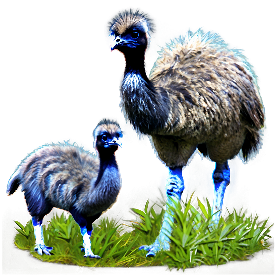 Emu Family Png 29