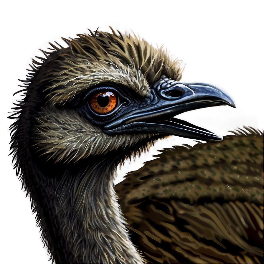 Emu Illustration Png Gca