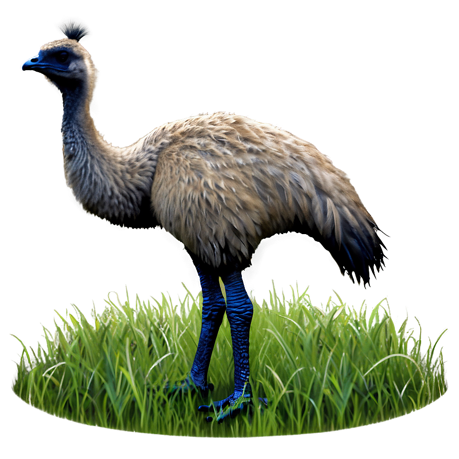 Emu In Grass Png Gqi