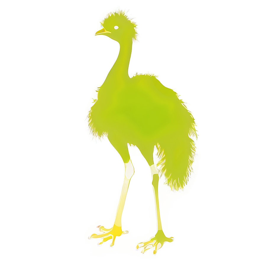 Emu Silhouette Png 25