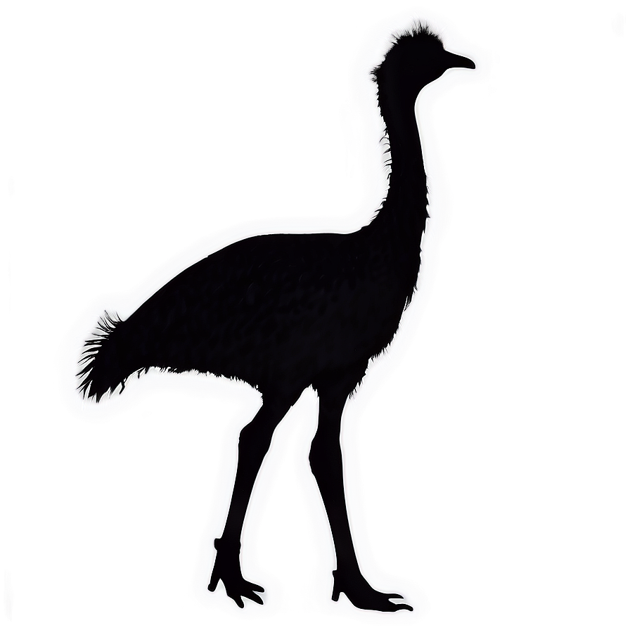 Emu Silhouette Png 99