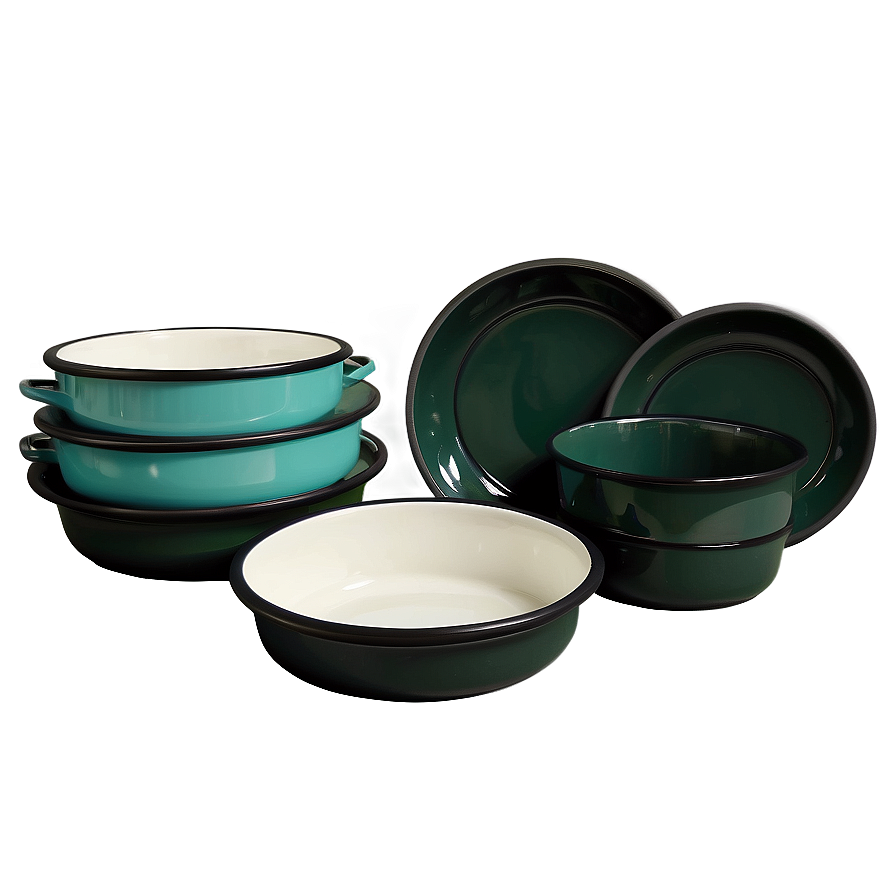 Enamel Camping Dinnerware Png Elm64